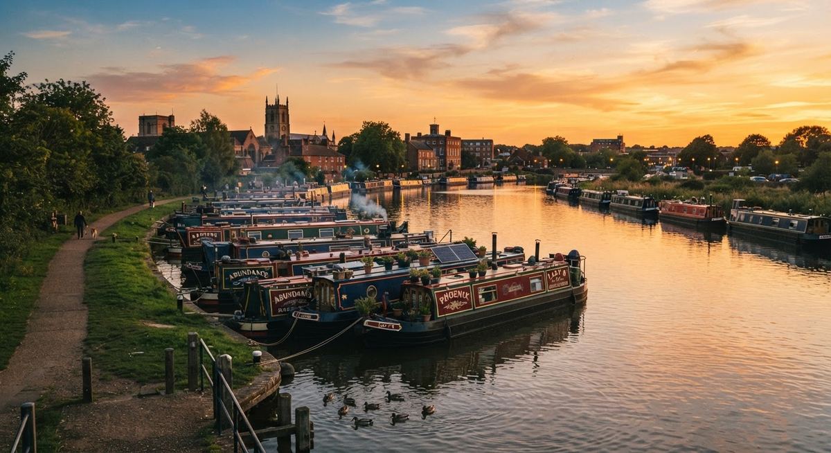 Riverside walks along the Nene
